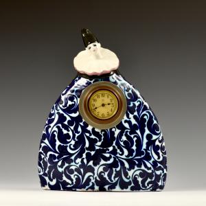 Pierrot con orologio - Francesco Nonni, Manifattura Melandri-Focaccia, 1922-1931 circa
